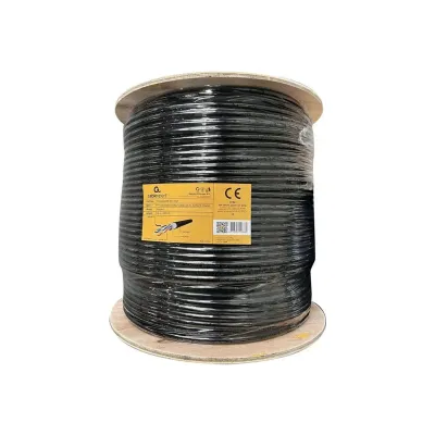Bobine de Cabo Rede Gembird 305m Cat6 FTP Solid Copper Outdoor com Extra Resistencia a Agua