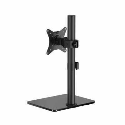 Suporte de Secretária MS-D1ST-03 para 1 Monitor Ajustável em Altura Rotaçao e e Inclinaçao até 32? / 9Kg