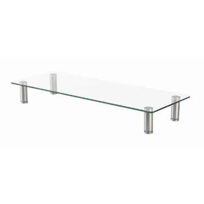 Base para Monitor Gembird Rectangular em Vidro Temperado