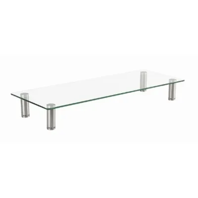 Base para Monitor Gembird Rectangular em Vidro Temperado