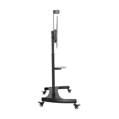 Suporte de Pé Gembird TVS-100T-02 para TV com rodas e Prateleira Ajustavel em Altura suporta até 100?