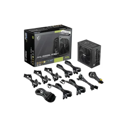 Fonte Modular MSI MAG A1000GL 1000W 80+ Gold PCIE5 II