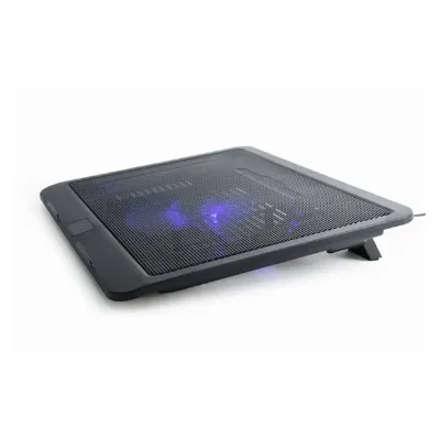 Cooler Portatil Gembird até 15.6? Led Azul