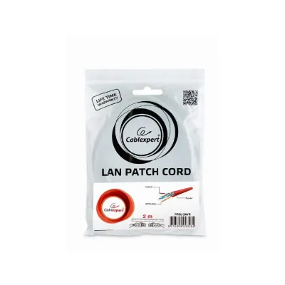 Cabo Rede Cat 6. 1Mt – Vermelho