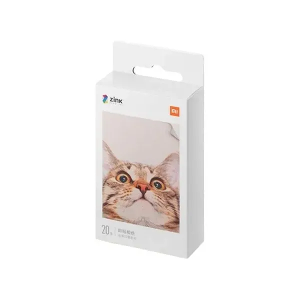 Papel Fotográfico Xiaomi Mi Portable Photo Printer Paper 5 x 7.6cm 20 Folhas