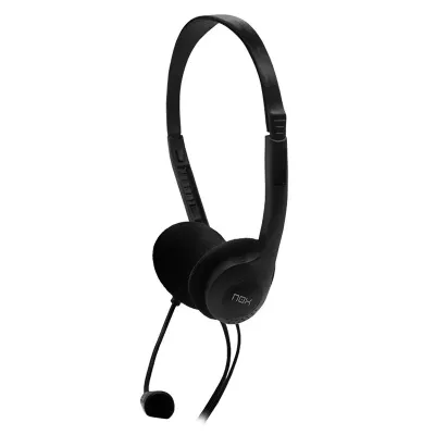 Headphones NOX Stereo com micro flex.VOICE ONE