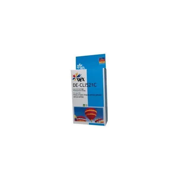 Tinteiro Compativel Canon CLI521-C (Com Chip) – WOX