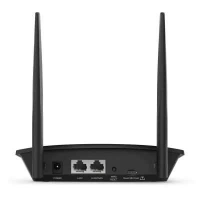 Router Wireless 4G TP-Link TL-MR100 300Mbps 2.4GHz 2 Antenas WiFi 802.11b/g/n
