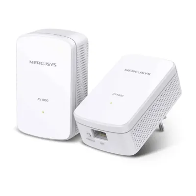 Powerline MERCUSYS 1000Mbps para Pc’s IPTV’s Consolas