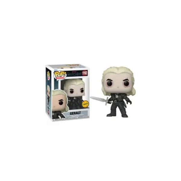 Funko Pop Geralt of Rivia com opção Chase – The Witcher 9cm