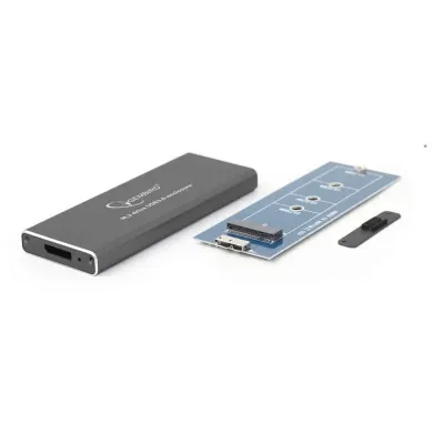 Caixa Externa SSD M.2 22mm Gembird Usb 3.0 Preta