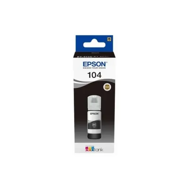 Recarga Ecotank de Tinta Original Epson nº104 Preto