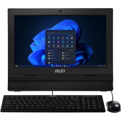 Computador All In One MSI AIO PRO AP162T ADL-006XPT 15.6? Touch Celeron N100 4Gb 256Gb WiFi Bluethooth com Camara Sem SO