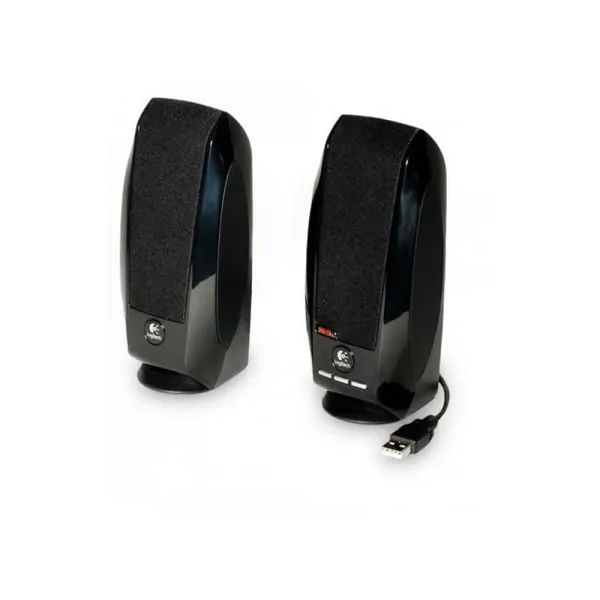 Colunas Logitech S150 2.0 USB Pretas