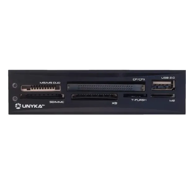 LEITOR DE CARTOES INTERNO + USB 2.0 3,5? CR-200