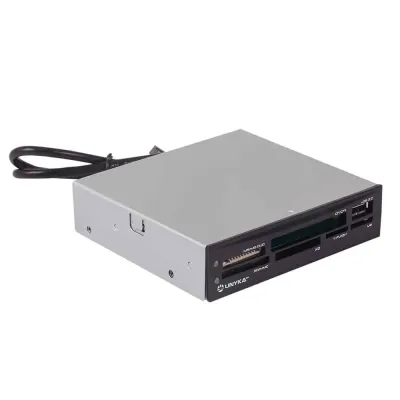 LEITOR DE CARTOES INTERNO + USB 2.0 3,5? CR-200