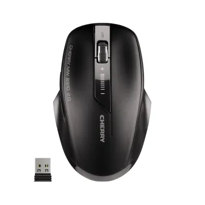Rato Wireless CHERRY MW 2310 2.0 6 botões RF 2.4 GHz receptor sem fio USB