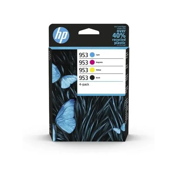 Tinteiro Original HP nº953 Multipack Azul Magenta Amarelo Preto