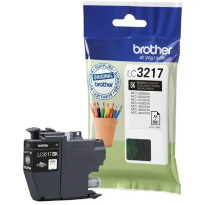Tinteiro Original Brother LC-3217BK Preto