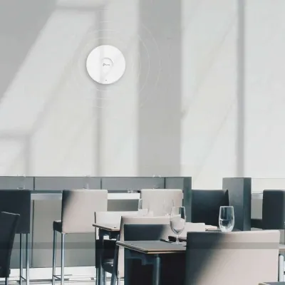 Access Point TP-Link EAP613 HD AX1800 Mesh Dual Band WiFi 6 Gigabit PoE+ Ceiling/Wall Mount