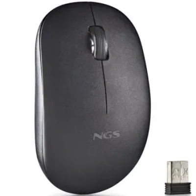 Rato sem fios NGS com botões silenciosos