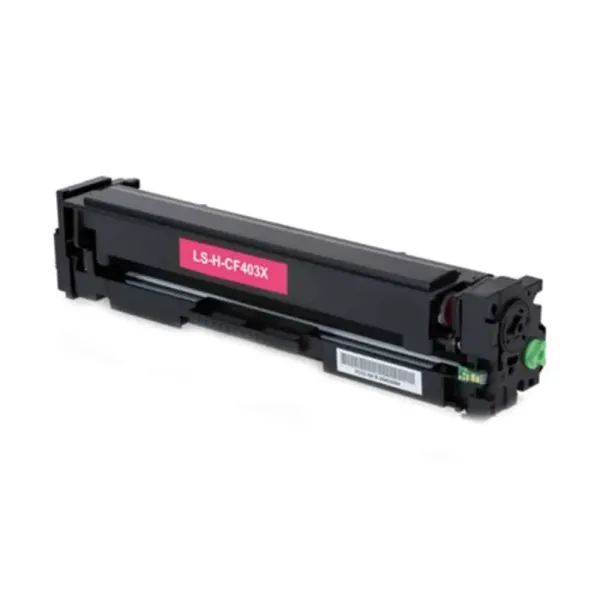 Toner Compativel HP CF403X CF403A CF543X CF543A Substitui 201X/201A/203X/203A Magenta