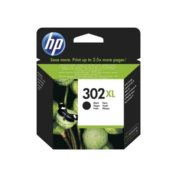Tinteiro Original HP nº302 XL Alta Capacidade Preto