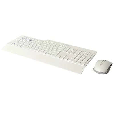 Conjunto Teclado + Rato Rapoo 8200T Multi-mode Wireless Desktop Branco – Teclado PT