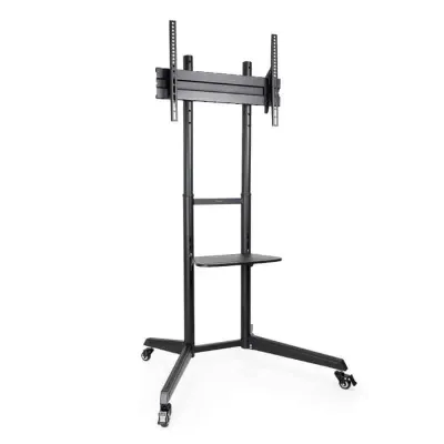 Suporte chão Tooq Free Standing 23? a 55? Preto