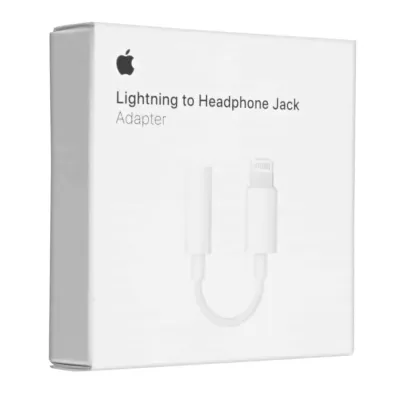 Adaptador Apple Lightning para 3.5 Jack Retail