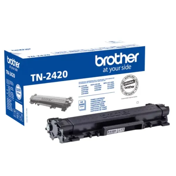 Toner Original Brother TN-2420 Alta Capacidade Preto