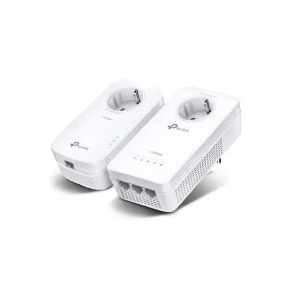 Adaptador Powerline TP-Link AV1300 1300Mbps Alcance 300m Pack de 2