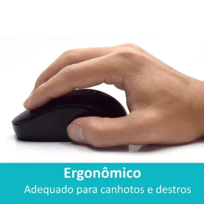 Conjunto Teclado + Rato Ewent Wireless PT Preto