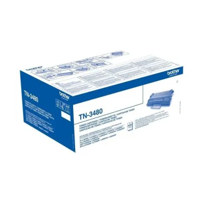 Toner Original Brother TN-3480 Alta Capacidade Preto