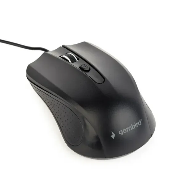 Rato Gembird USB 2.0 1200Dpi 4 Botões Compacto e Leve Preto