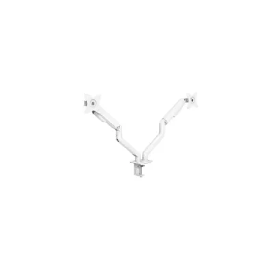 Suporte para 2 Monitores TooQ DB4132TNR-W até 9kg – Branco