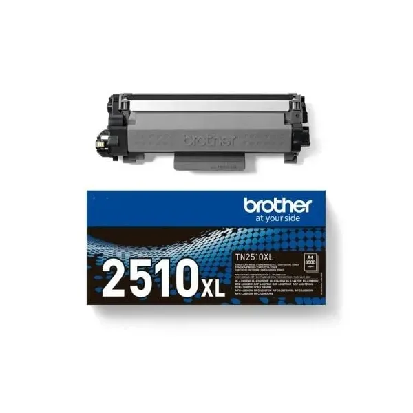Toner Original Brother TN-2510XL Preto 3000 Pág