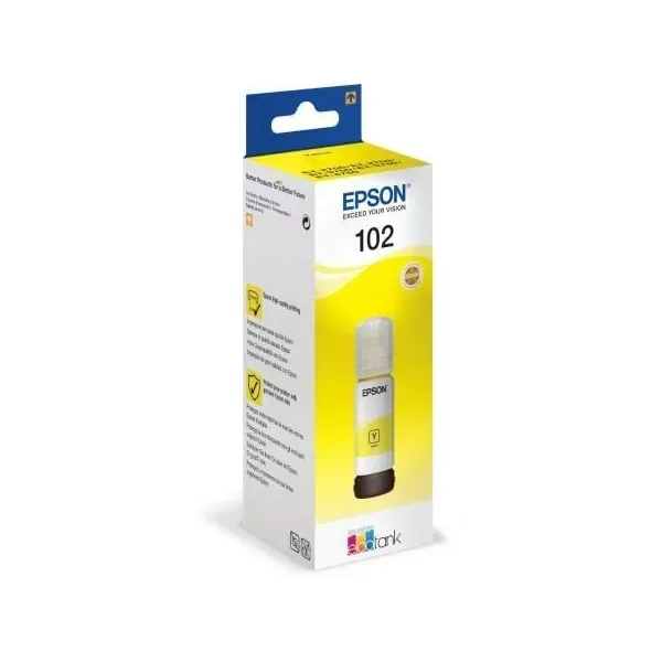 Recarga EcoTank de Tinta Original Epson nº102 Amarelo