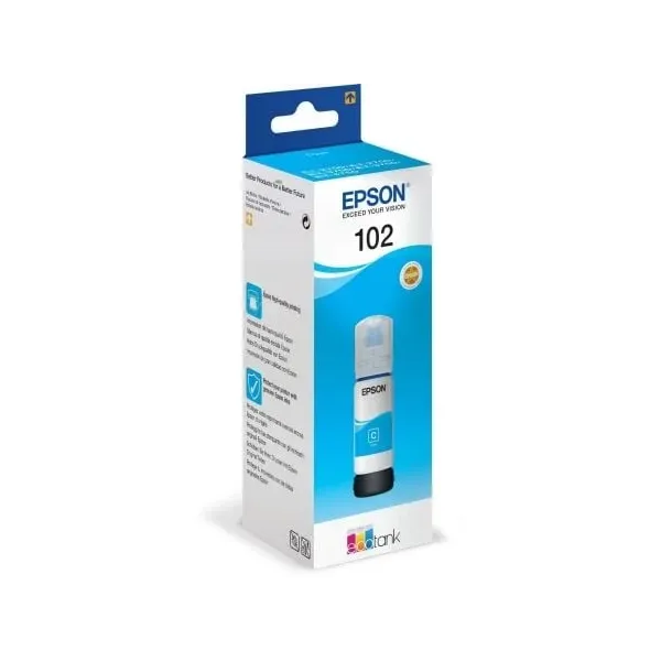 Recarga EcoTank de Tinta Original Epson nº102 Azul