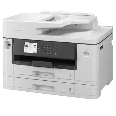 Impressora Multifunções Jato de Tinta A3 Brother MFC-J5740DW WiFi Fax Duplex Branca