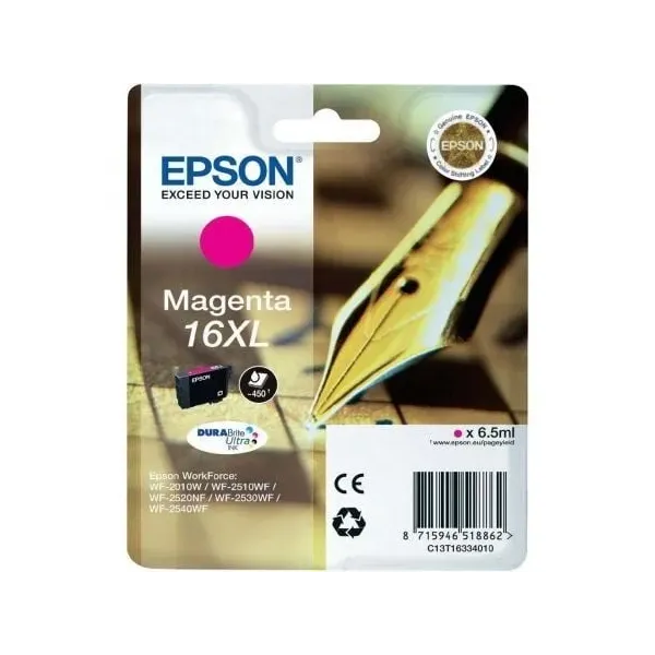 Tinteiro Original Epson nº1633 XL Alta Capacidade Magenta