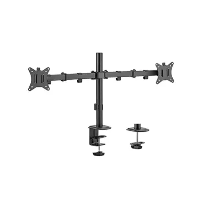 Suporte para 2 Monitores para Secretária 17? a 32? Max 9Kg