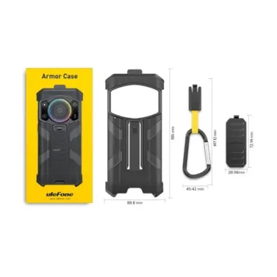 Smartphone Ulefone Armor 21 6.58? Helio G99 4G 8Gb 256Gb 16Mp camara 9600mAh IP68 Preto
