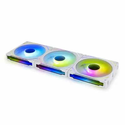 Ventoinha Lian Li INF SL120 ARGB PWM Branco 120mm (Pack 3)