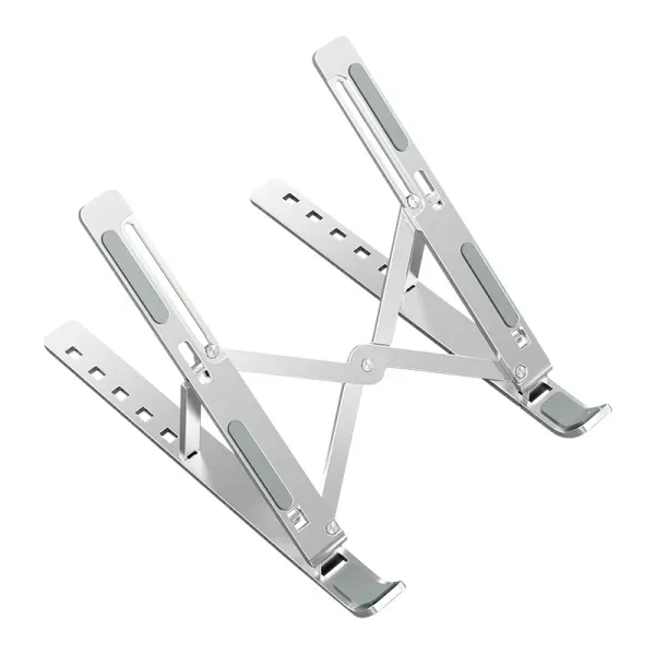 Suporte Dobrável de Viagem Ewent Para Portátil em Alumínio – Elevação Ajustável de 5 a 15 cm