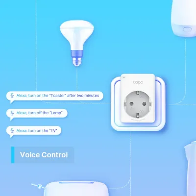 Tomada de Corrente Wifi TapoP100 SmartHome