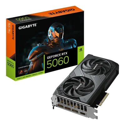 Placa Gráfica Gigabyte RTX 5060 Windforce OC 8GB