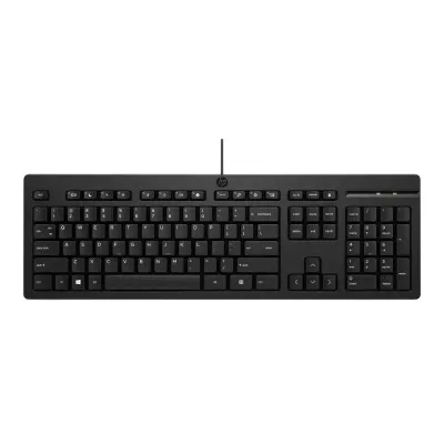 Teclado HP 125 G2 com Fios 1.8Mt Preto