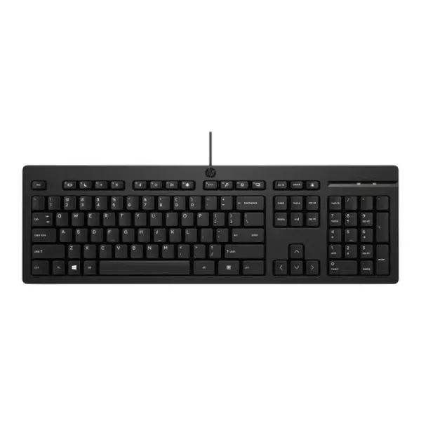Teclado HP 125 G2 com Fios 1.8Mt Preto