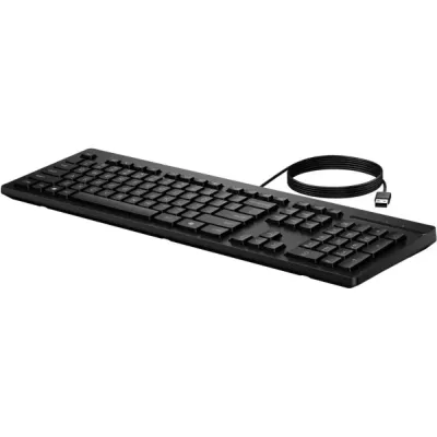Teclado HP 125 G2 com Fios 1.8Mt Preto